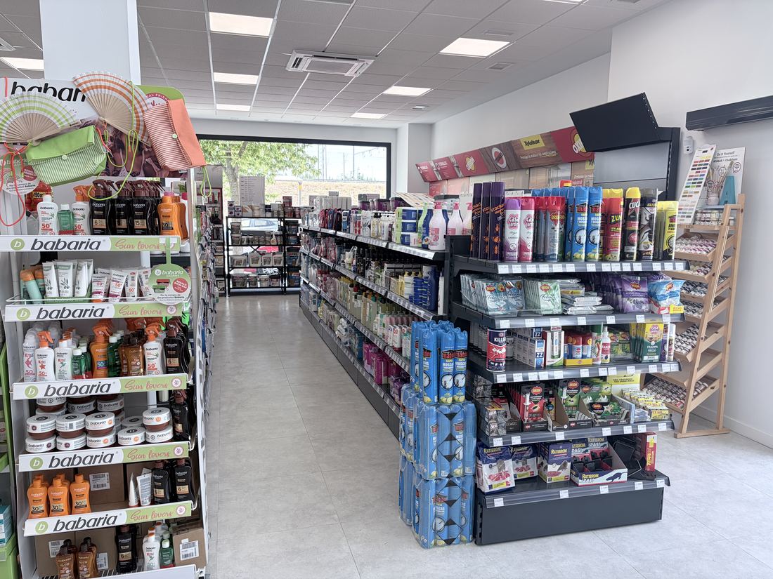 Exposición de productos de consumo