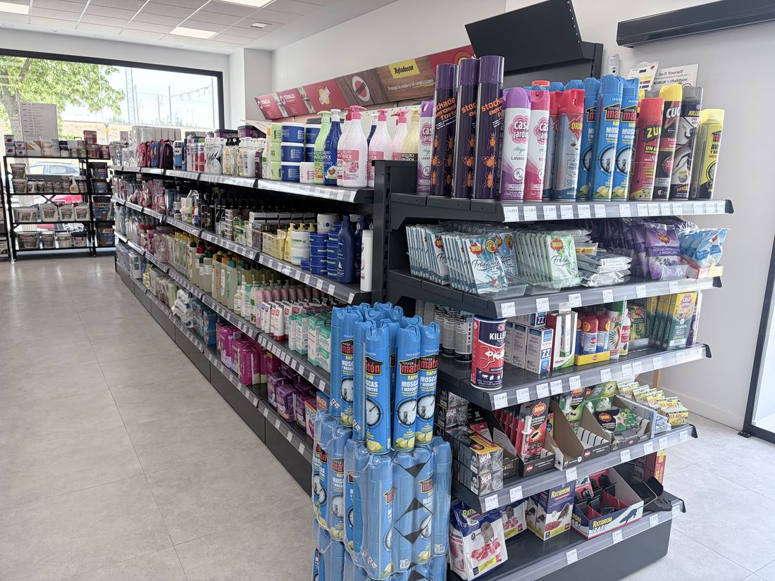 Zona comercial de perfumería