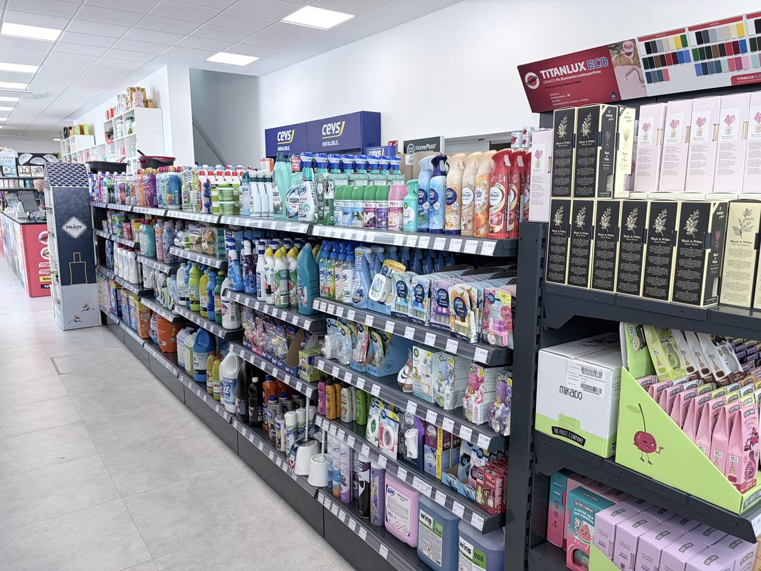 Estantería de productos